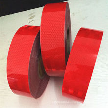 Bande réfléchie rouge adaptée aux besoins du client d&#39;animal familier de couleur pour l&#39;avertissement de route